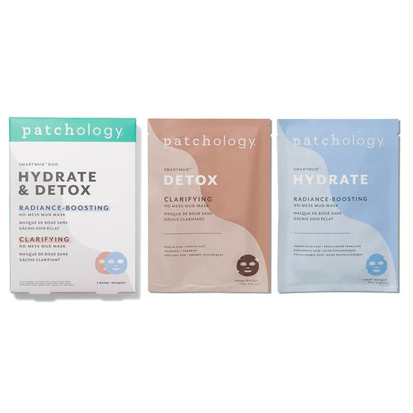 SmartMud Hydrate & Detox Mud Mask Duo | Patchology – Patchology Canada