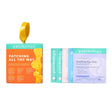 Patchology eye gel packaging with colorful design on a white background