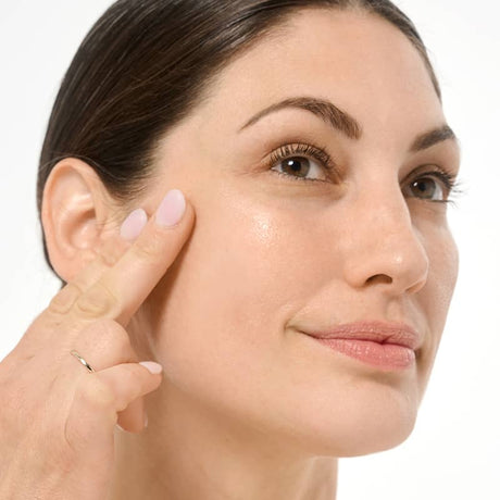 skincare booster application patchology in use