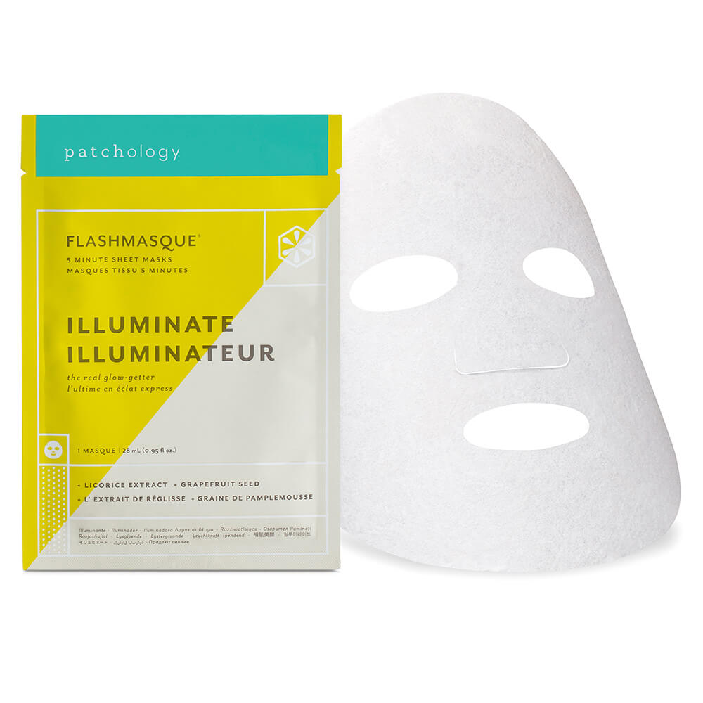 FlashMasque® Illuminate 5 Minute Sheet Masks