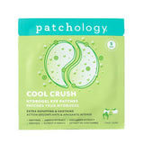 Patchology Cool Crush hydrogel eye patches packaging on a white background